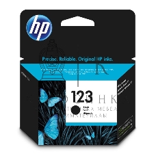 Картридж струйный HP 123 (F6V17AE) черный, 120 стр., для DeskJet 2130