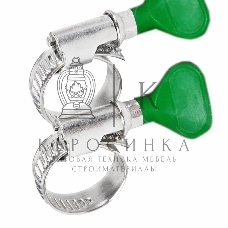 Хомут червячный Rexant 10-16-0,7 мм, с ключом W (упак. 50 шт)