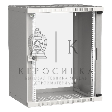 Шкаф монтажный ITK LINEA WE (LWE3-15U64-GF) 15U 600x450мм пер.дв.стекл 50кг серый 400мм 200град. 715мм IP20