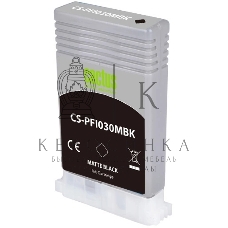 Картридж струйный Cactus CS-PFI030MBK PFI-030MBK черный матовый (55мл) для Canon imagePROGRAF TA-20/30
