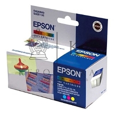 Картридж струйный Epson C13T052040 многоцветный (330 стр.) для Epson St C400/600/800/1520/850/440/460/640
