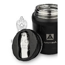 Термос для еды Арктика 311-500 0.5 л. черный, картонная коробка (311-500/BLACK)