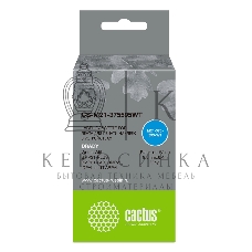 Картридж ленточный Cactus CS-M21-375595WT черный, 9.5мм, черный шрифт, белый фон, 6.4м для Brady BMP21-PLUS, BMP21-LAB