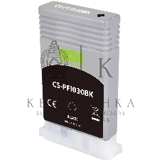 Картридж струйный Cactus CS-PFI030BK PFI-030BK черный (55мл) для Canon imagePROGRAF TA-20/30