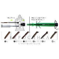 Отвертка со сменными насадками Best BST-302