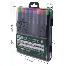 Набор отверток Best BST-8801B 8 в 1 черный