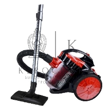 Пылесос Centek CT-2531 (красн/черн) мультициклон 1800/350Вт, стакан 1,5 л, телескоп металл. трубка