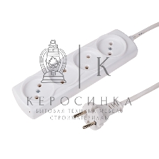 Удлинитель PROconnect OPTIMA 4 гнезда, 5 м, 2х0.75 мм², б/з, белый