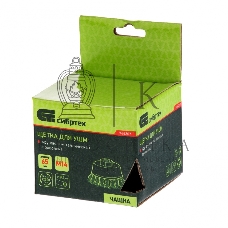 Щетка для УШМ Сибртех 65 мм, М14, Чашка, крученая проволока 0,5 мм 746207