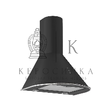 Вытяжка каминная Elikor Омега 60П-650-К3Д черный/нерж.сталь, 60 см, 650 куб. м/ч, 60 дБ