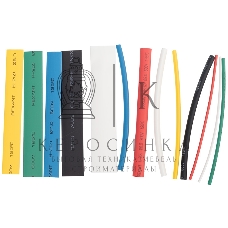 Термоусаживаемые трубки Rexant MULTICOLOR 2:1 (Набор 13 шт.)