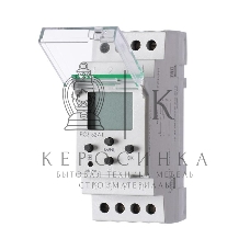 Реле времени PCZ-527-1 (двухканальное; астрономическое/суточное/недельное (режим работы настраивается для каждого канала); ночной перерыв; годовая программа; 2 модуля; монтаж на DIN-рейке) F&F EA02.002.017