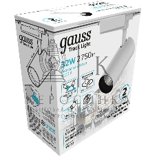 Система трековая Gauss 32Вт 4000K цв.св.:белый нейтральный белый