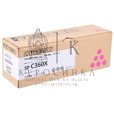 Картридж лазерный тип SP C360X малиновый для Ricoh SP C361SFNw (9K, только для МФУ)