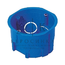 Коробка установочная КМТ-010-033 для твердых стен 68х45 полипропилен винты IP20 EKF plc-kmt-010-033