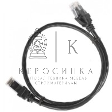 Коммутационный шнур (патч-корд) ITK, cat.5e UTP, 2м, черный