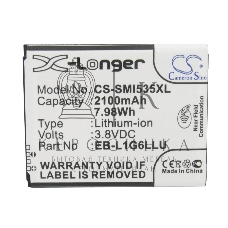 Аккумулятор CameronSino CS-SMI535XL для Samsung Galaxy S3 I93003.8V, 2100mAh, 7.98Wh