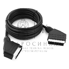 Кабель аудио/видео Gembird CCV-518, SCART/SCART, 21pin, 3м