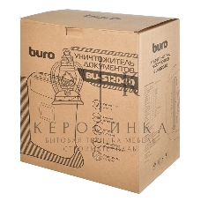 Шредер Buro Office BU-S1204D (секр.P-4)/фрагменты/12лист./21лтр./пл.карты/CD