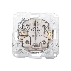 Переключатель Kranz DEA 1кл прох. (инд) с/у 10А мех. белый (1/10/120)