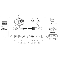 Кабель Hama H-200916 RJ-45 (f) RJ-45 (m) 3м (00200916) серый