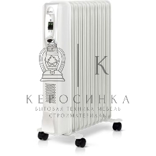 Обогреватель масляный Ballu Comfort BOH/CM-11WDN (11 секций) белый, 2200 Вт, 27 м2, термостат