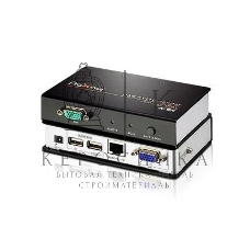 Переключатель ATEN CE700A-D(AT-G) Удлинитель, SVGA+KBD+MOUSE USB ATEN, 150 метр., HD-DB15+USB A-тип, Female, c KVM-шнуром USB 1.8м, Б.П. 220> 5.3V