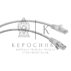Шнур комм. Cabeus, cat.6, экр., F/UTP, RJ45/RJ45, LSZH, AWG24, 2м, серый