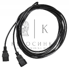 Кабель-удлинитель питания Buro IEC320-C13/IEC320-C14 5м