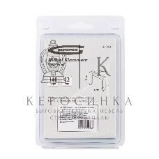 Скобы Gross 12 мм, для мебельного степлера, усиленные, тип 140, 1250 шт.