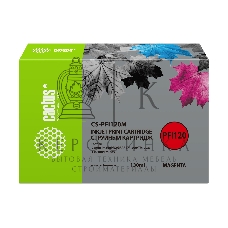 Картридж струйный Cactus CS-PFI120M пурпурный (130мл) для Canon imagePROGRAF TM-200/TM-205/TM-300/TM-305