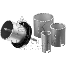 Набор STAYER PROFESSIONAL 33345-H6 коронки d33-73мм