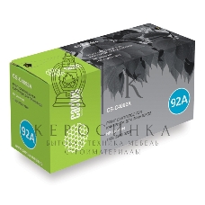 Картридж лазерный Cactus CS-C4092A черный для HP LaserJet 1100/3200/3220 (2500 стр.)