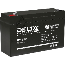 Аккумуляторная батарея Delta series DT, DT 612, voltage 6V, capacity 12Ah (discharge 20 hours)