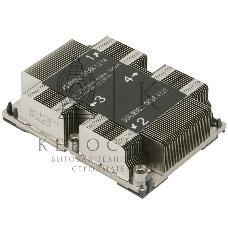 Радиатор 1U Passive CPU HS for X11 Purley, Narrow Retention Mechanism