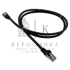 Патч-корд LANMASTER LSZH FTP cat.5e, 3.0 м, черный