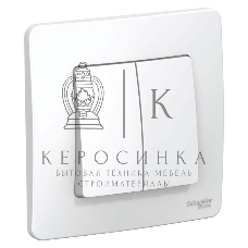 Выключатель 2-кл. СП Blanca (сх.5) 10А 250 В белый SchE BLNVS010501