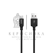 Кабель HOCO X14 USB 2.0, AM/microBM, черный, 2м